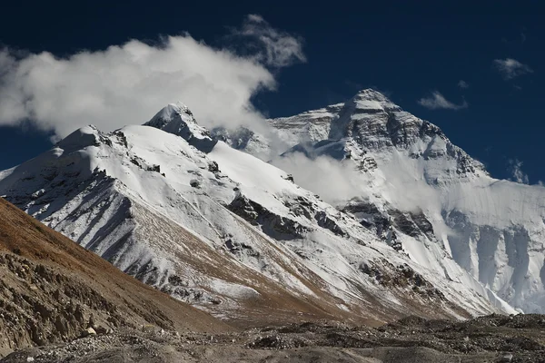 Mount Everest, norra sidan — Stockfoto