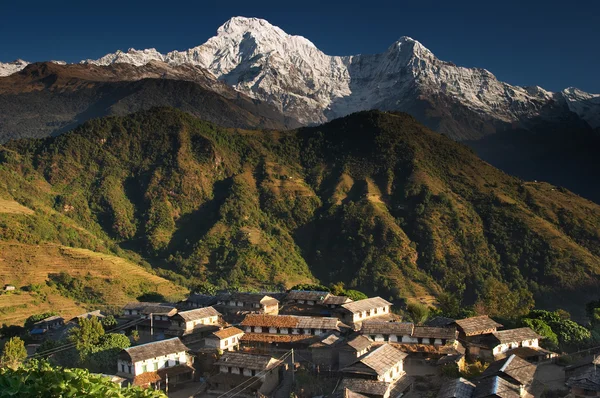Himalayan village, Nepal — Stockfoto