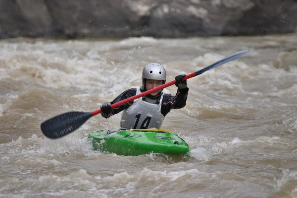 Kayaking competition — Stock Photo, Image