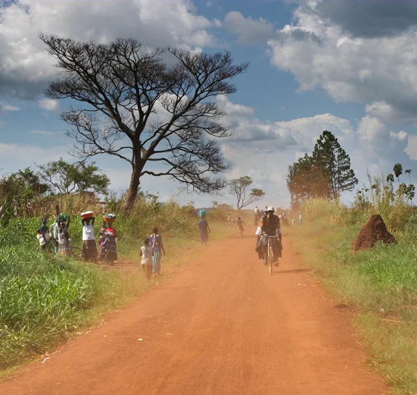 Afrikanska road — Stockfoto