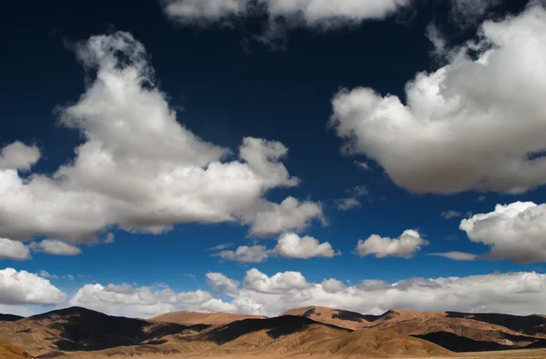 Himmel über Tibet — Stockfoto