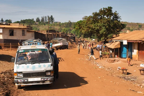 Afrikaanse dorp — Stockfoto