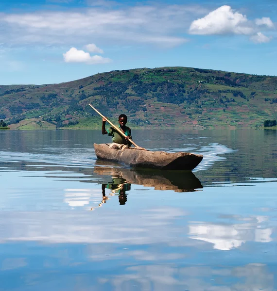 Lago Bunyonyi — Foto Stock