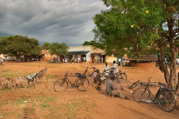 Aldeia africana — Fotografia de Stock