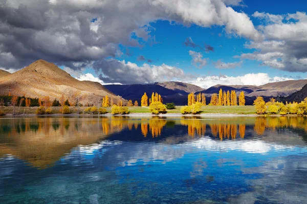 Lago Benmore, Nueva Zelanda — Foto de Stock