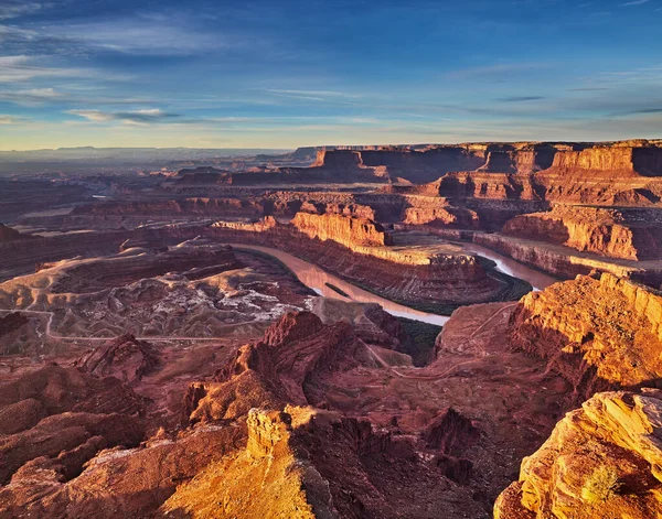 Sunrise Dead Horse Point Colorado River Utah Usa Royalty Free Stock Images