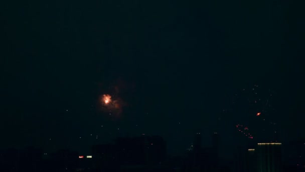 Feu d'artifice. — Video