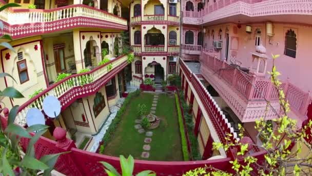 Jaipur hotel. — Wideo stockowe