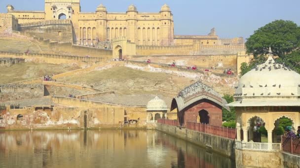 Amber Fort. — Stockvideo