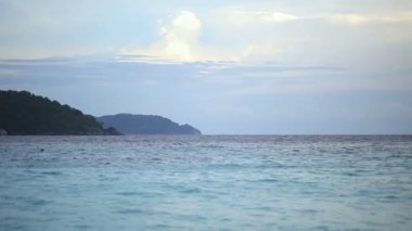 Tayland deniz manzarası.