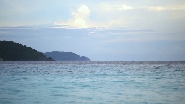 Tailandia paisaje marino . — Vídeos de Stock