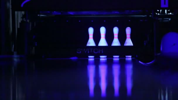 Bowling — Video Stock