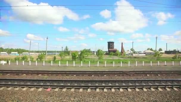 Demiryolu — Stok video