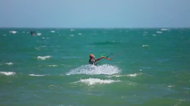 Kite Surfare — Stockvideo