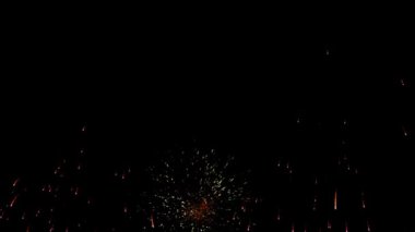 gökyüzünde havai fişek