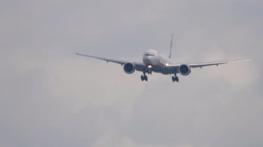 Boeing 777 Aeroflot uçuyor.