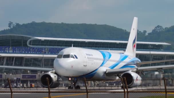 Airbus Bangkok Airways — Stockvideo