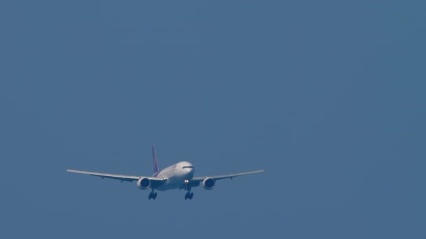 Boeing 777 Thai Airways — Videoclip de stoc