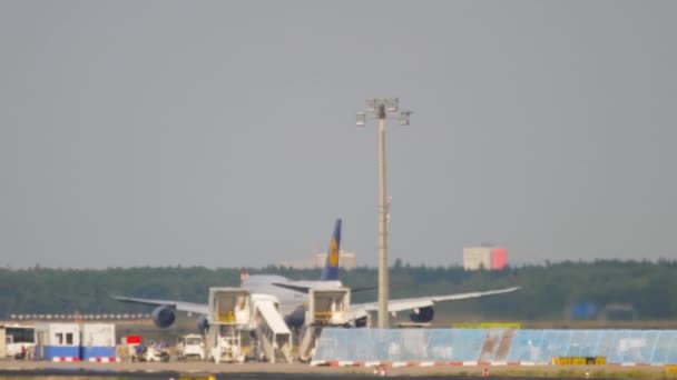 Lufthansa Boeing 747 partenza — Video Stock