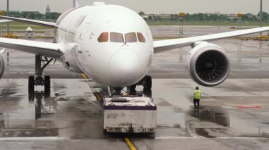 Boeing 787 Thai Airlines, front view