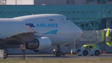 Cargo airplane ASL Airlines