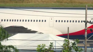 Airliner Azur Air on the taxiway