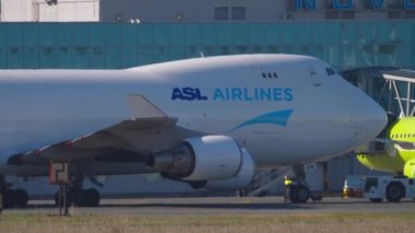 Cargo airplane ASL Airlines