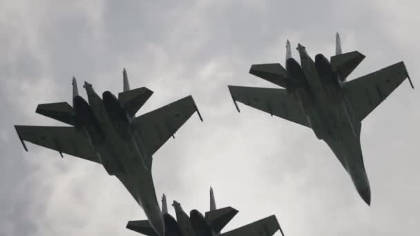 Combat fighter planes — Vídeo de stock