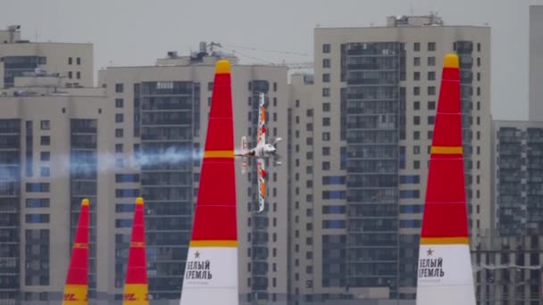 Red Bull Air Show в Казани — стоковое видео