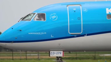 Cockpit of KLM Airlines