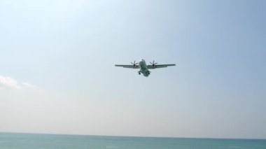 Airplane Bangkok Airways flies