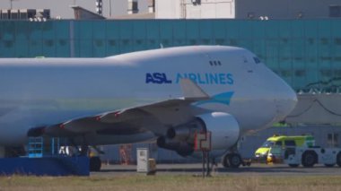 Cargo airplane ASL Airlines