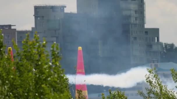 2014 Kazan Russian Federation June 2019 Sporty Plane Perts Red — 비디오