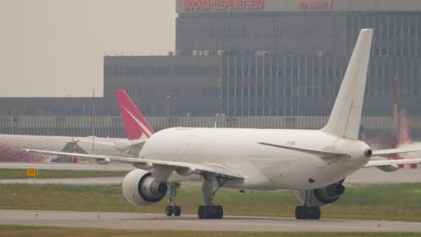 Moscow Russian Federation July 2021 Boeing 757 Cargo Airlines Departure — Stock videók