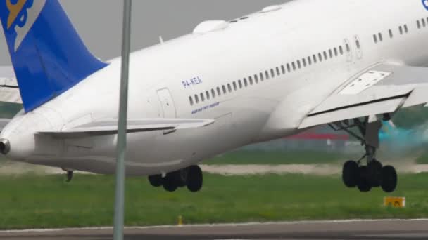 Almaty Kazakhstan Mungkin 2019 Pesawat Penumpang Boeing 767 3Kyer Kea — Stok Video