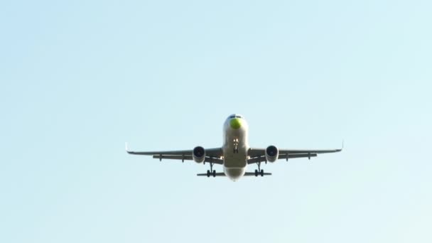 Сочи Россия Августа 2022 Года Airbus A320 73182 Airlines Выполняет — стоковое видео