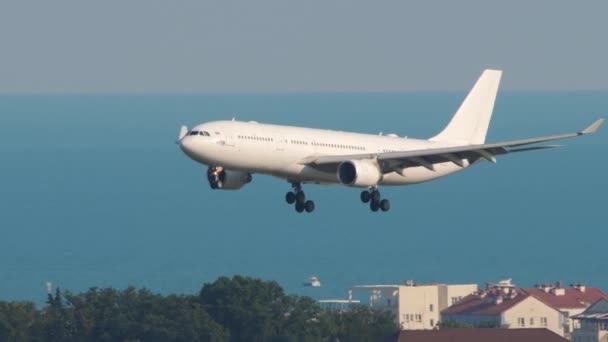 Sochi Rusia August 2022 Avionul Pasageri Airbus A330 Aterizare Ifly — Videoclip de stoc