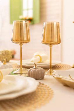 Şenlik Masası 'na servis. İç malzemeler. Arkaplan.