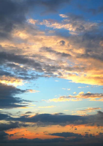 Cielo del atardecer — Foto de Stock