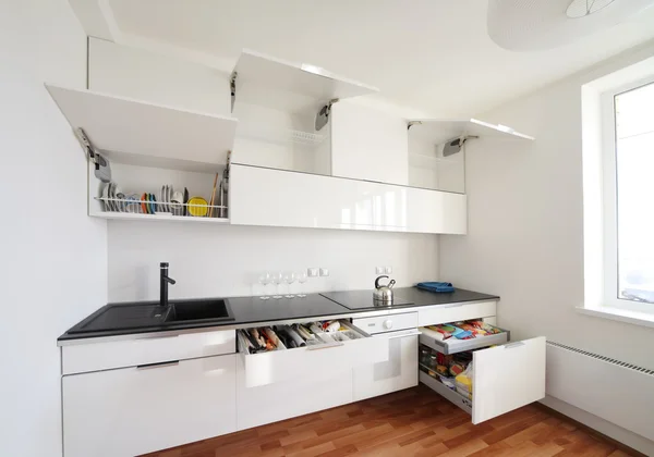 Moderne keuken interieur — Stockfoto