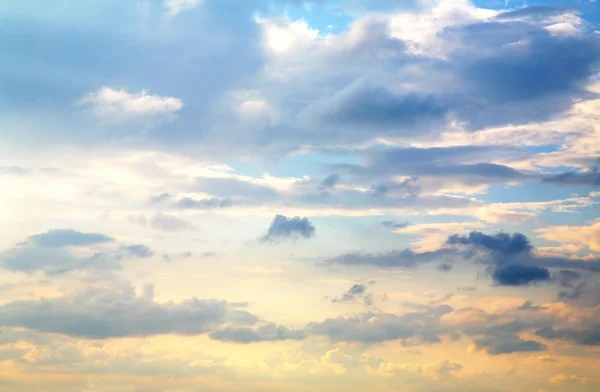 Belo céu por do sol — Fotografia de Stock