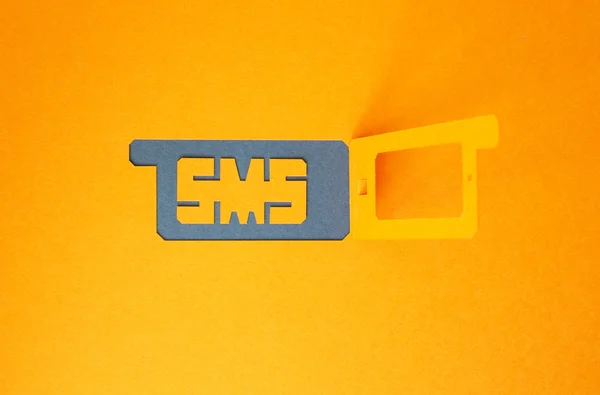 Concept de sms entrants — Photo