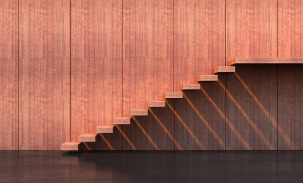 极简主义风格楼梯 — 图库照片