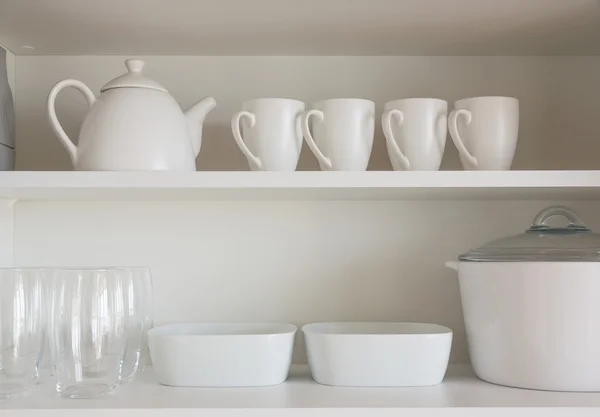 White kitchenware — Stock Photo, Image