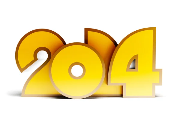 Nuevo año 2014 — Foto de Stock