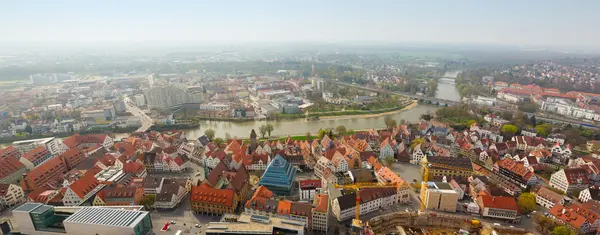Vista panorâmica da igreja Ulm Munster, Alemanha — Fotografia de Stock