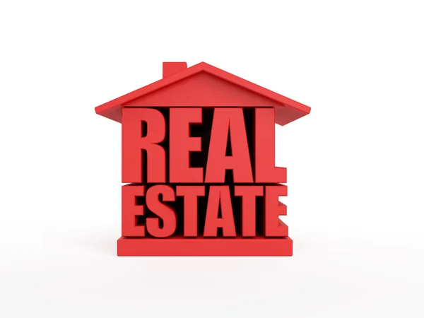 Real estate symbol — Stock Photo, Image