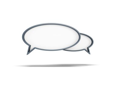 3D konuşma balonları