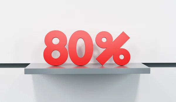 Vendita all '80% — Foto Stock