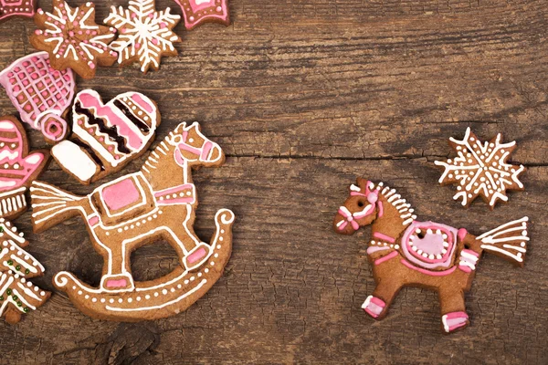 Biscoitos de gengibre tradicionais — Fotografia de Stock